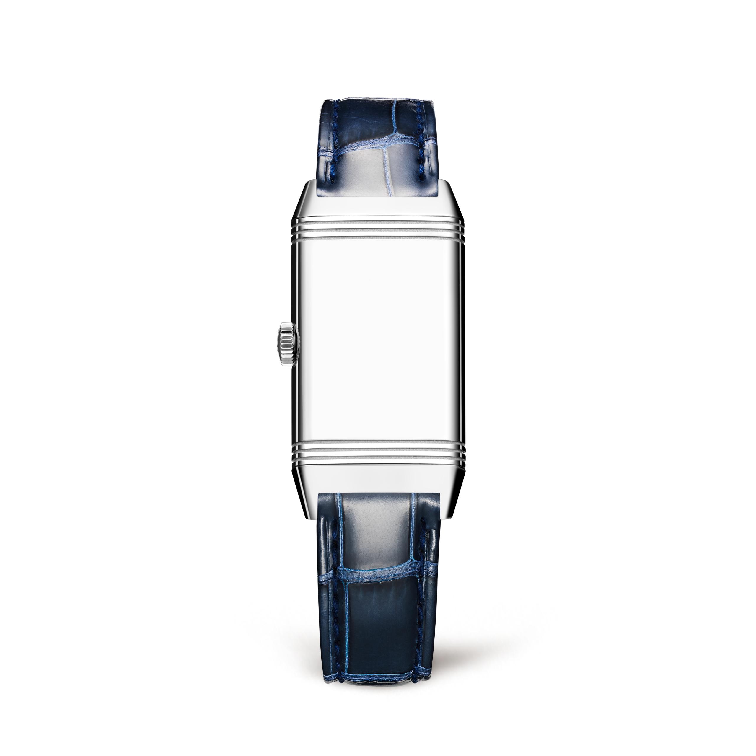 Jaeger LeCoultre Reverso One Monoface Quartz 40 x 20 mm Stainless Steel and Diamonds